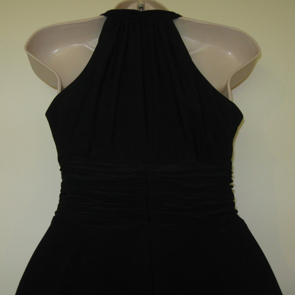 NEW STRETCY EVAN PICONE CLASSIC BLACK DRESS 4P - Picture 8 of 8